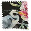 Bella Heron Midnight Curtains swatch image