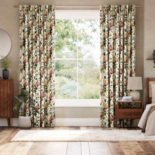 Bloom Peach Vanilla Curtains thumbnail image