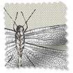Demoiselle Dragonfly Stone Roman Blind swatch image