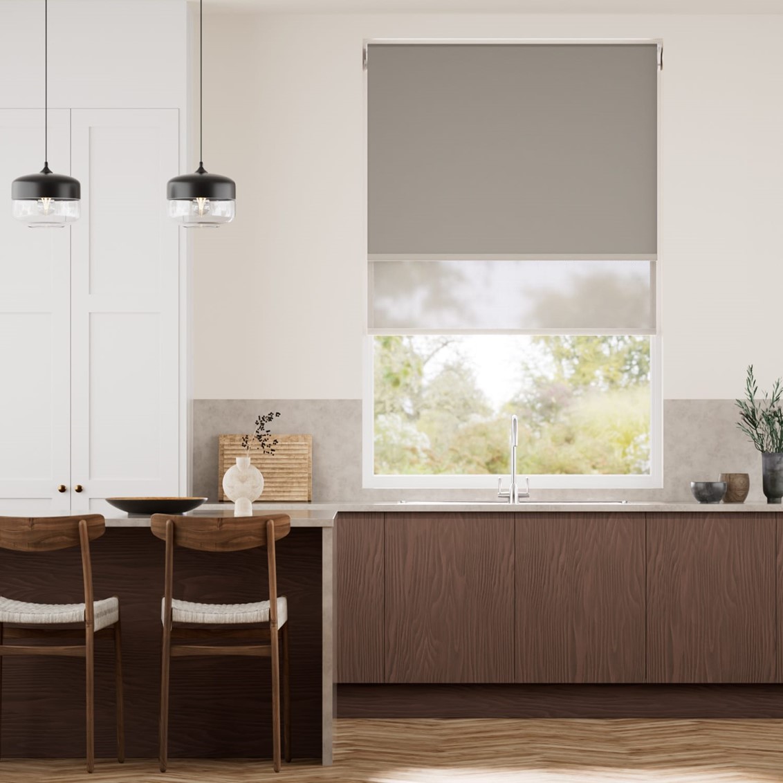 Twist2Go Atom Pebble Double Roller Blind