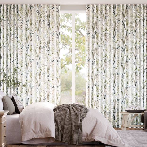 Inky Botanical Naturals Curtains thumbnail image