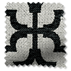 Lattice Black Curtains swatch image