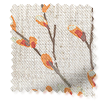 Salice Trail Tangerine Curtains swatch image