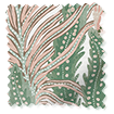 Twist2Go Splash Blackout Anemone Blush Sage Roller Blind swatch image