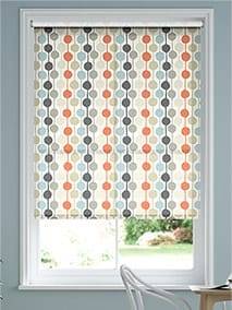 Twist2Go Taimi Stripe Fruit Punch Roller Blind thumbnail image