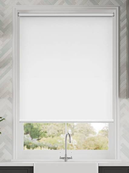 Twist2Go Titan Blackout Snow White Roller Blind thumbnail image