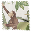Twist2Go Monkey Business Linen Roller Blind swatch image