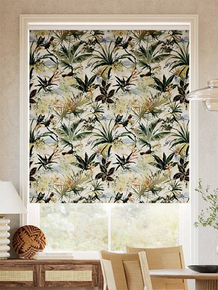 Twist2Go Toucan Velvet Jungle Roller Blind thumbnail image